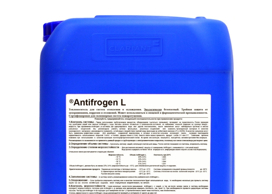 Купить Теплоноситель - антифриз Antifrogen L/N
